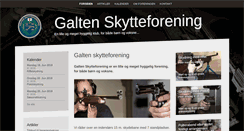 Desktop Screenshot of galtenskytteforening.dk